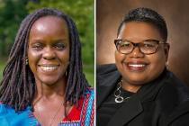 Stephanie Shonekan and Tammy Kernodle